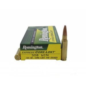 BALAS CALIBRE 308 REMINGTON CORE-LOKT 180 GRAINS