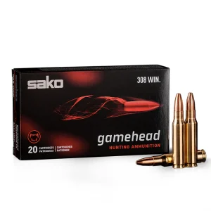 BALAS CALIBRE 308 SAKO GAMEHEAD PUNTA PLOMO 150 GRAINS