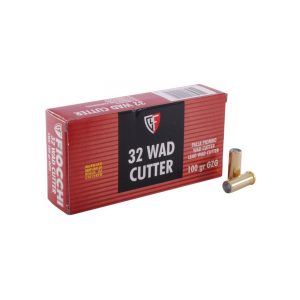 Munición FIOCCHI - 32 WC - 100 grains - punta de plomo